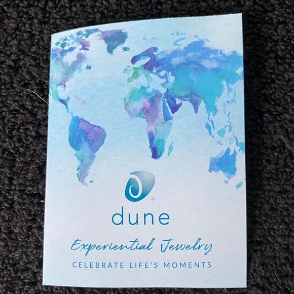 Larimar & Sand Sun Splash 925 Necklace - NIB - Picture 8 of 10